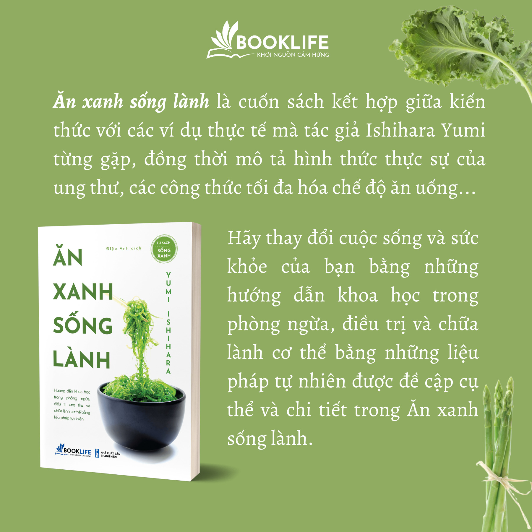 Sách - Ăn Xanh Sống Lành