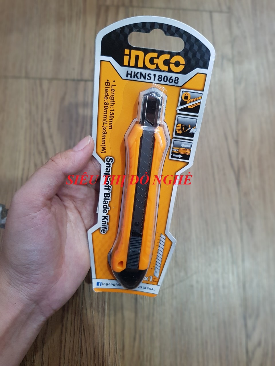 Dụng cụ rọc  giấy (150mm) ingco HKNS18068