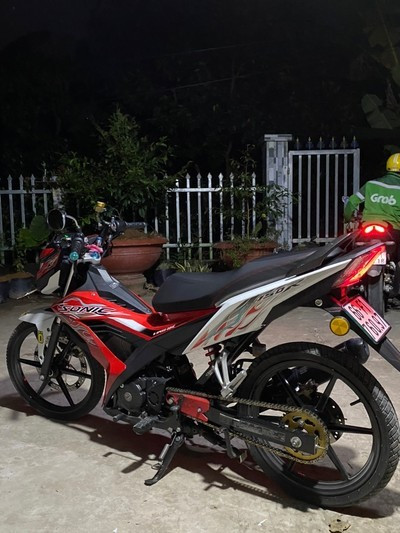 Tem Rời Sonic mẫu lửa màu trắng đỏ đen xanh