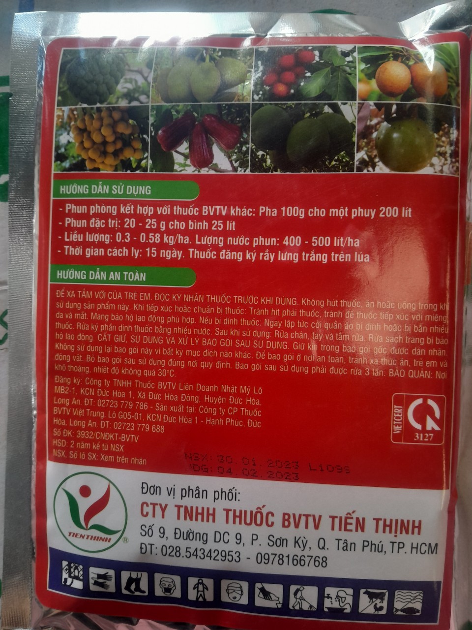 THUOC TRU SAU BUCCAS 120WP 100G