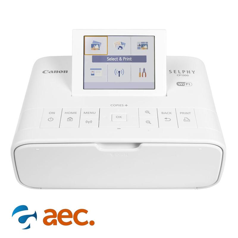 [Trả góp 0%]Máy in ảnh Canon CP1300 Wifi ( Máy chưa kèm mực và giấy in ảnh nhiệt)