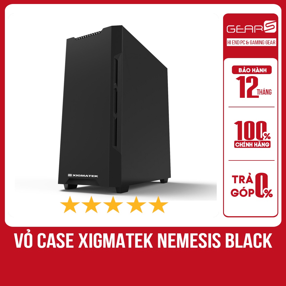 BÁO GIÁ Vỏ Xigmatek Nemesis | Shopee Lazada Sendo Tiki mới nhất 8 Vỏ case XIGMATEK NEMESIS BLACK (EN42180) - Bảo hành 12 Tháng chính hãng Mai hoàng
