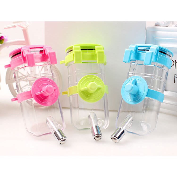 Bình Cấp Nước tự động Treo Chuồng cho Chó Mèo .