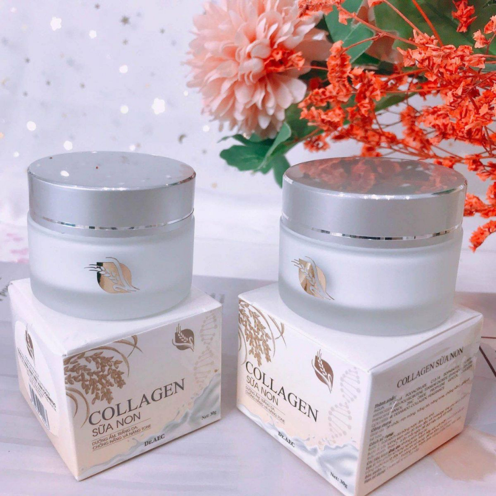 Kem Collagen Sữa Non Dưỡng Ẩm Trắng Da