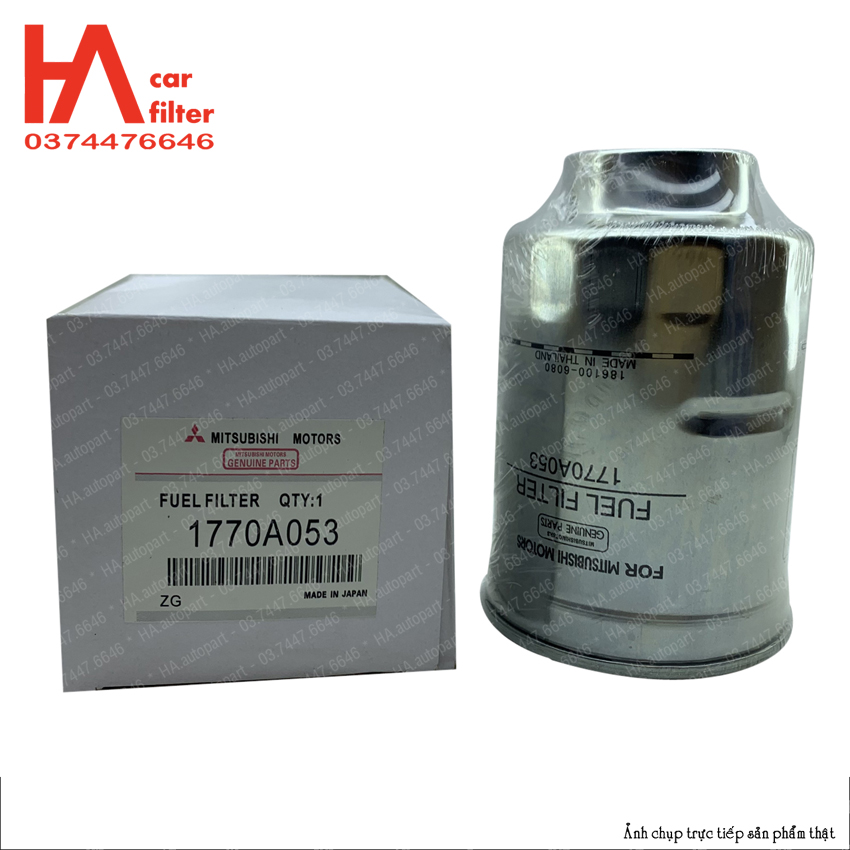 Lọc nhiên liệu (lọc dầu diesel) Mitsubishi Triton đời 2006-2012, Outlander 2.2L, Pajero Sport 2.5L.
