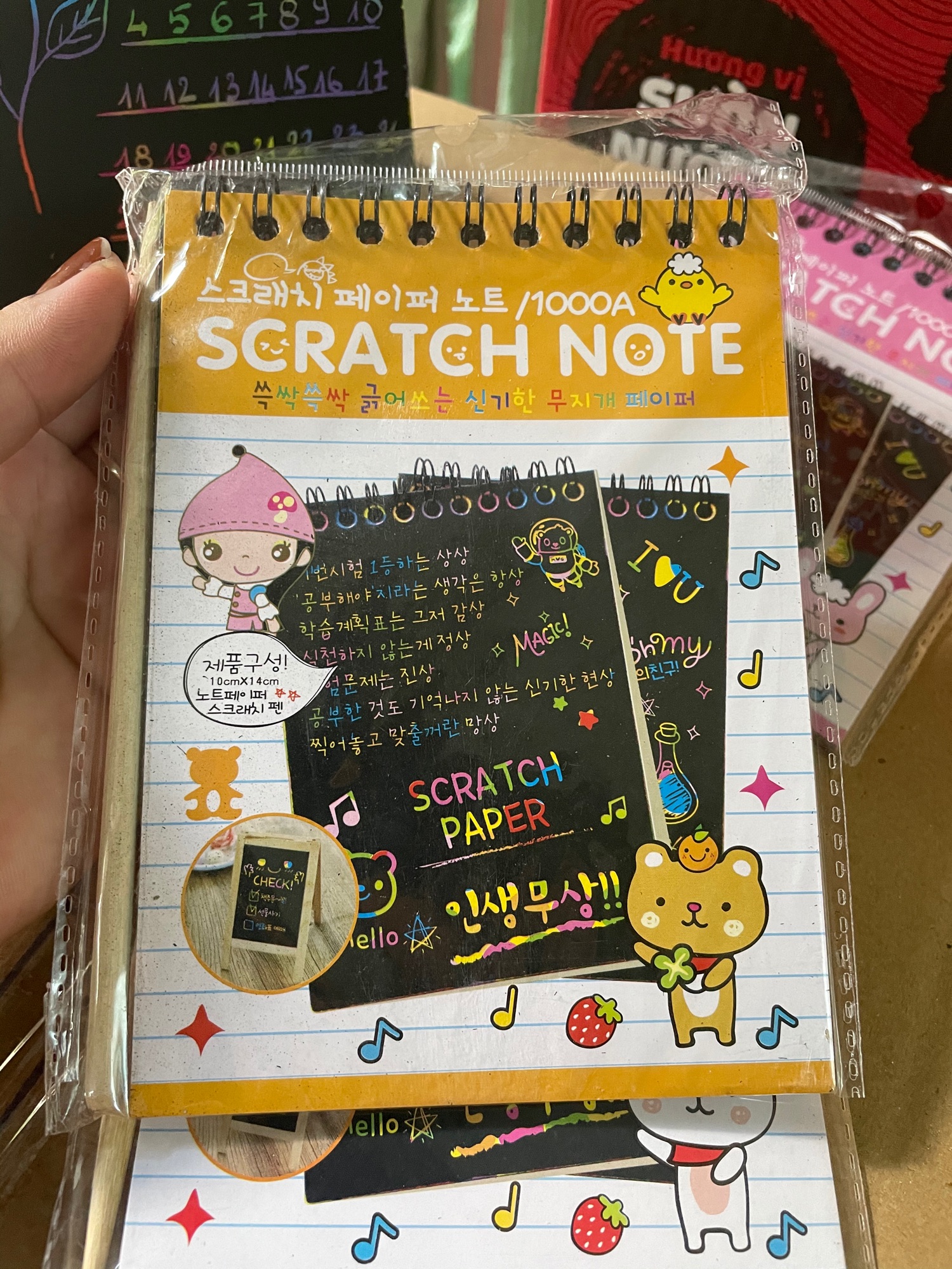 [HCM]Sổ vẽ ma thuật ( Scratch Note ) - Sáng tạo cho bé