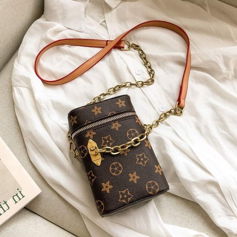 Louis Vuitton Phone Box Monogram Taiga Brown in Coated CanvasLeather with  Blacktone  US
