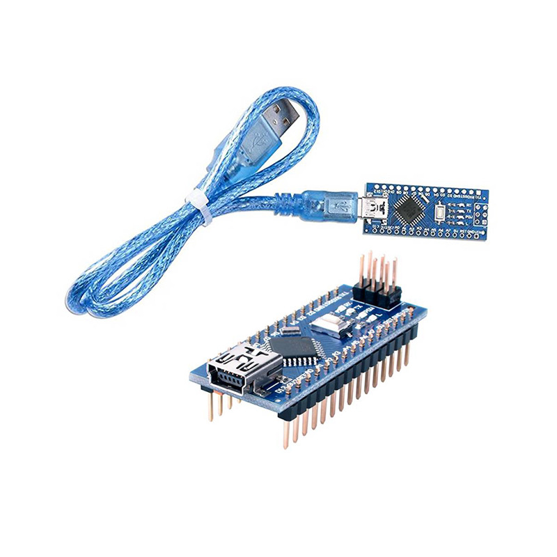 Kit Arduino Nano V3.0 CH340 Có kèm cáp Mini USB - Atmega328P