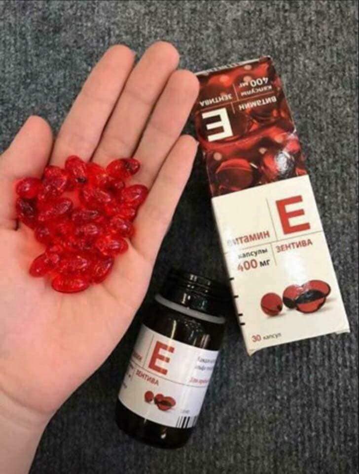 Vitamin E đỏ Nga 400mg