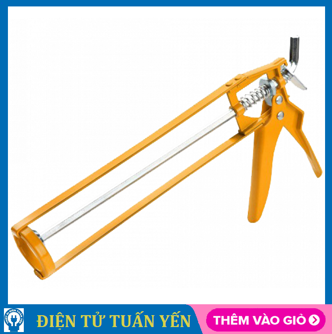 Súng bắn keo silicon Bossman tay cầm chắc chắn, độ bền cao, thiết kế nhỏ gọn