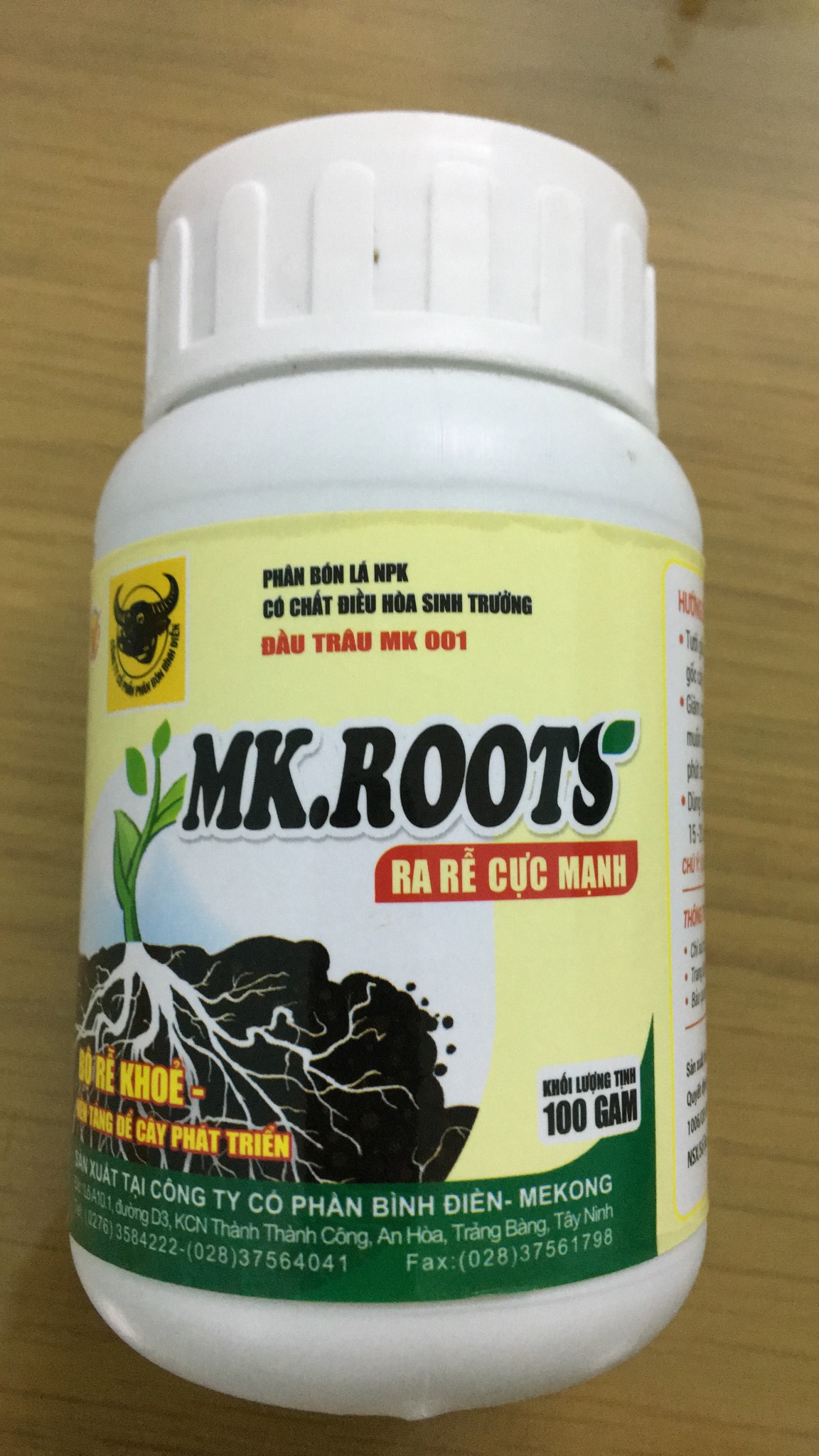 Sản phẩm siêu ra rễ MK. ROOTS lọ 100gr