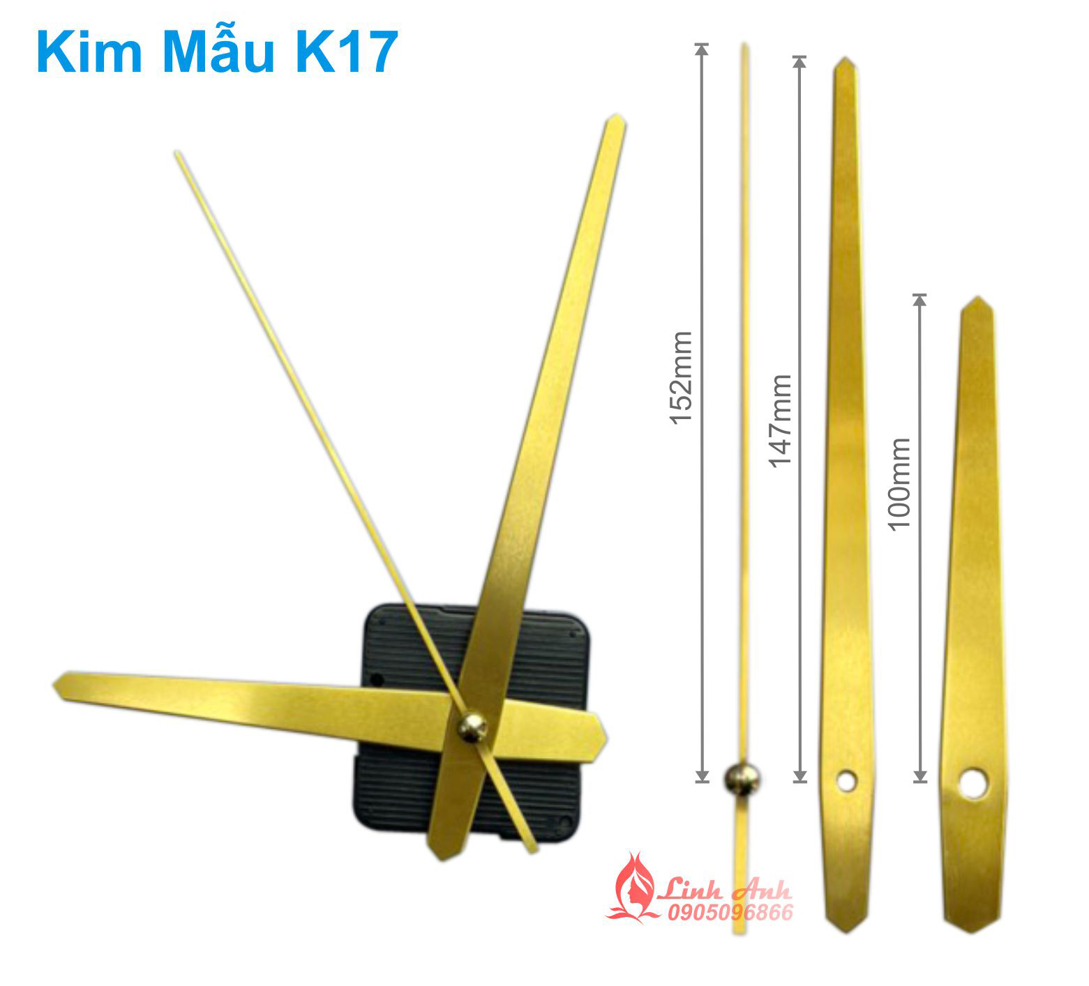 Kim đồng hồ (Không bán kèm máy)