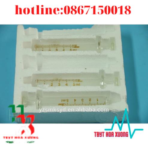 Bơm Tiêm Thuỷ Tinh Các Kích Cỡ 5ml, 10ml, 20ml, 30ml, 50ml, 100ml