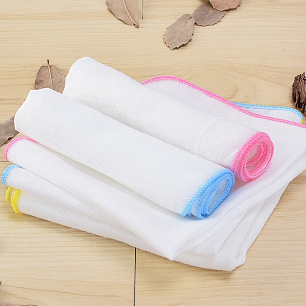 Combo 2 khăn tắm xô trắng 6 lớp