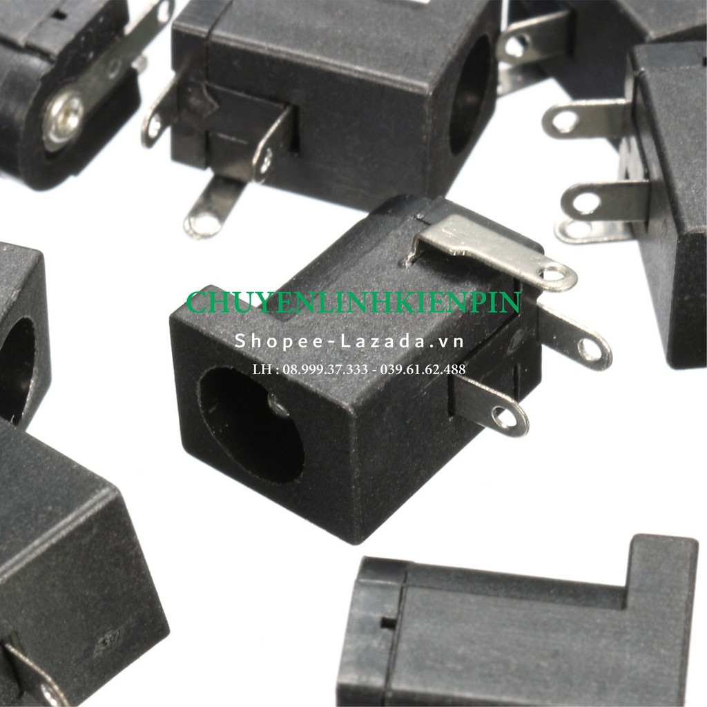 JACK DC Cái 5.5 x 2.1mm ( loại cắm bảng mạch ) ( BL64_124 )