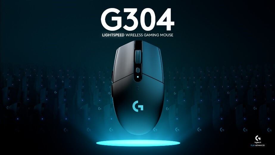 Chuột game không dây Logitech G304 - nhẹ, 6 nút lập trình, onboard memory, pin 250h - Bảo hành 2 năm chính hãng