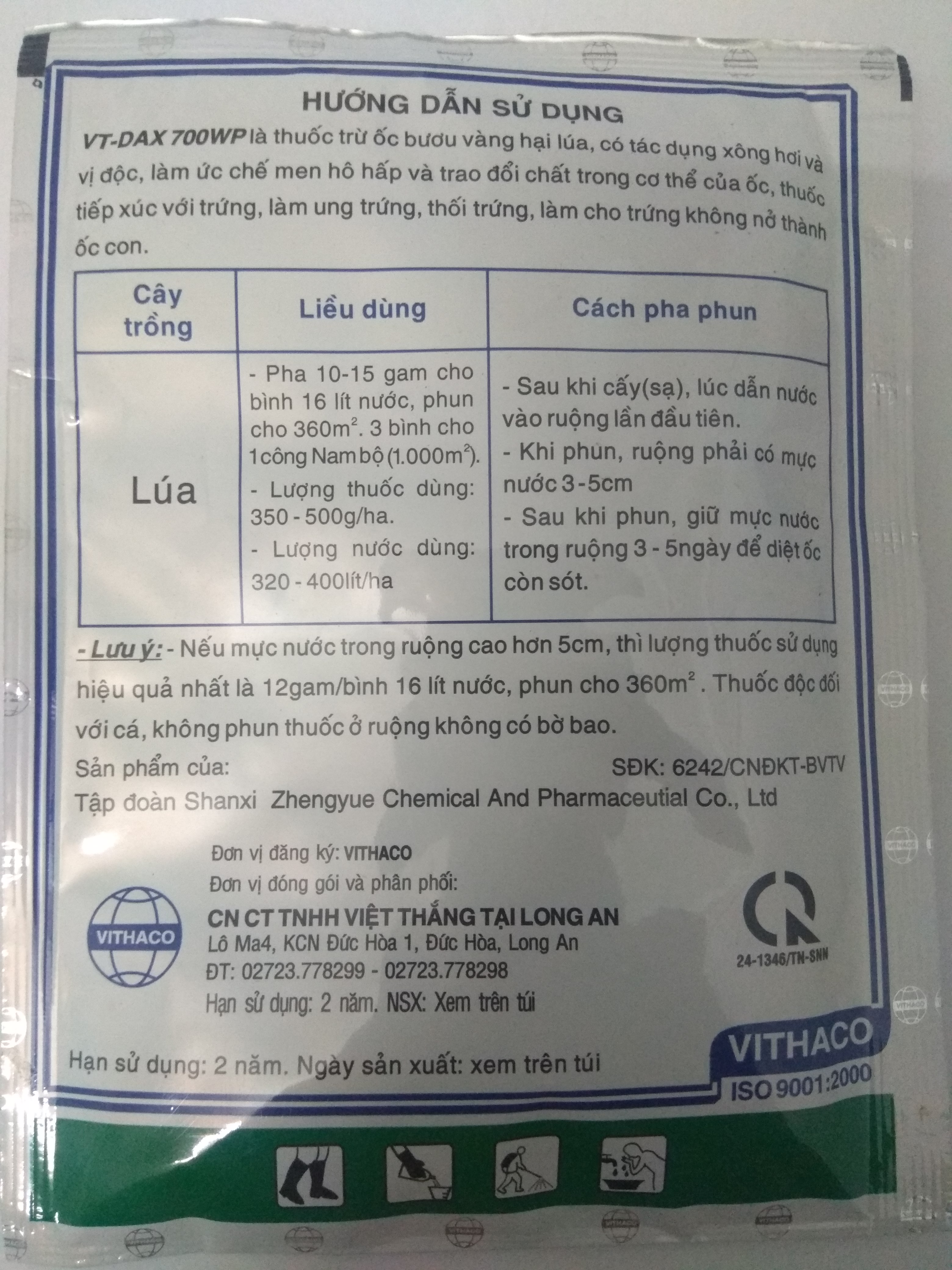 VT-Dax 700wp gói 35g