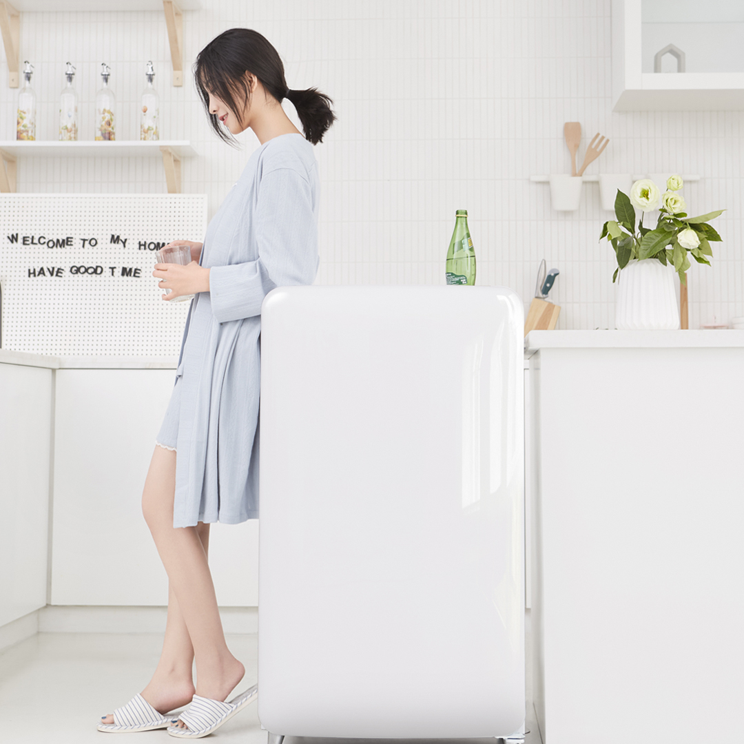 tủ lạnh xiaomi mijia retro 121l