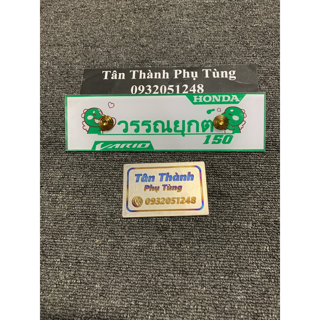 Bảng tên Meca VARIO chữ Thái màu