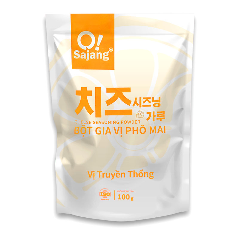 Bột phô mai lắc nguyên chất 100g