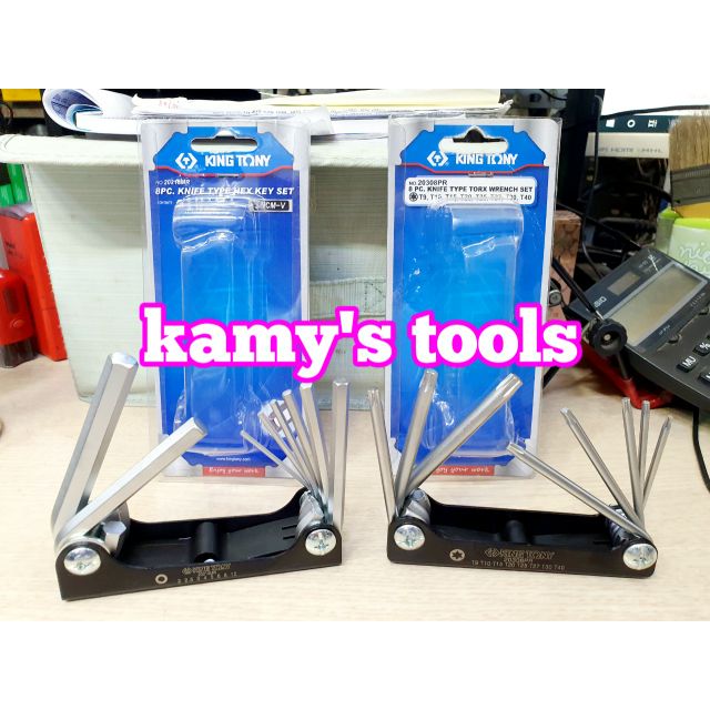Bộ lục giác và bộ lục giác sao xếp kingtony 20218mr 20308pr
