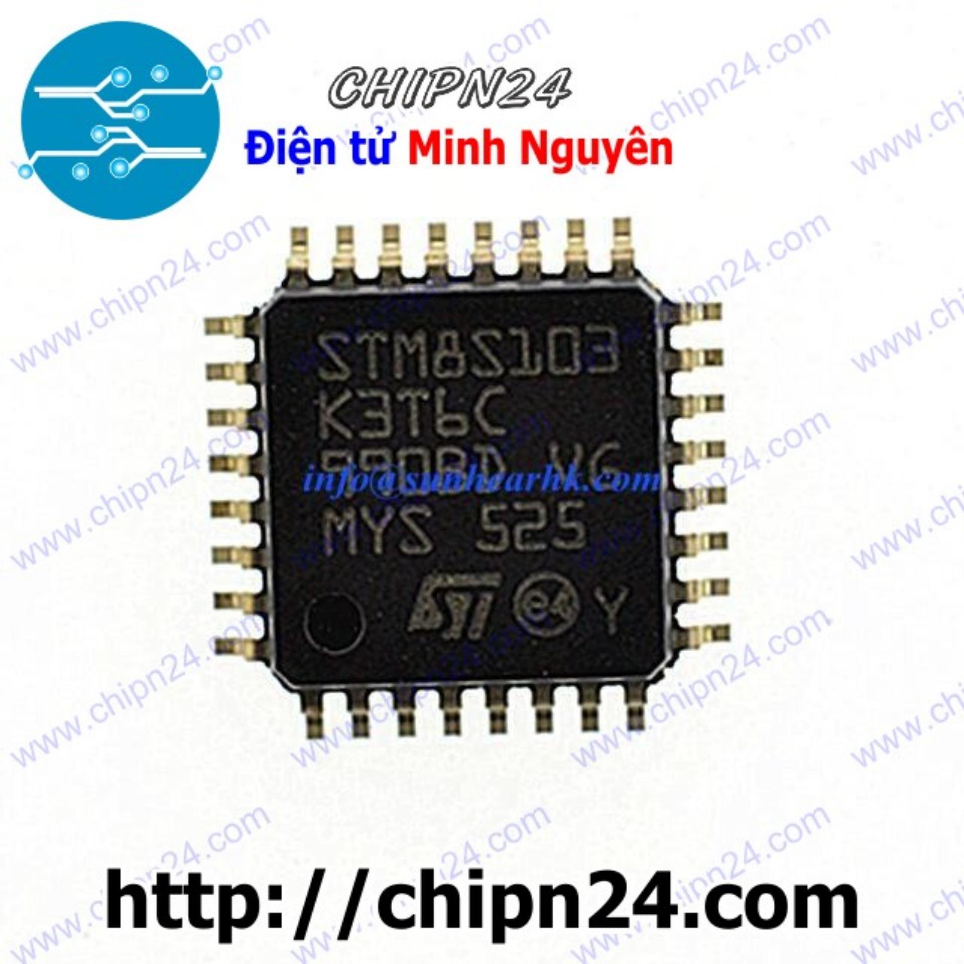 Ic dán stm8s103k3t6c lqfp-32