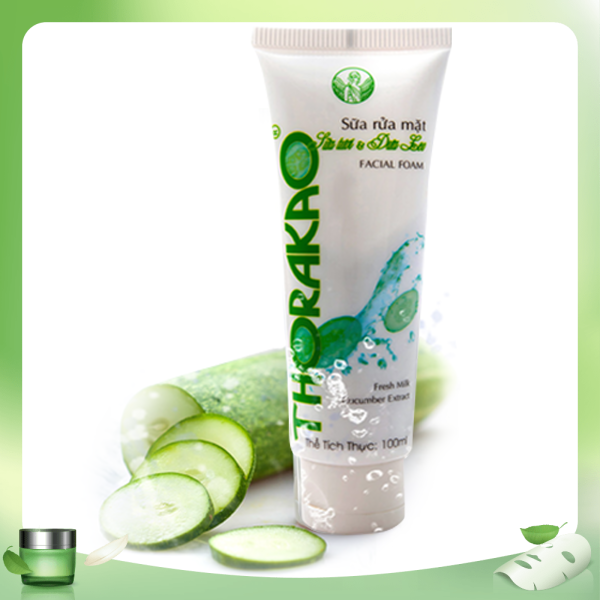 Sữa rửa mặt sữa tươi dưa leo 100g thorakao