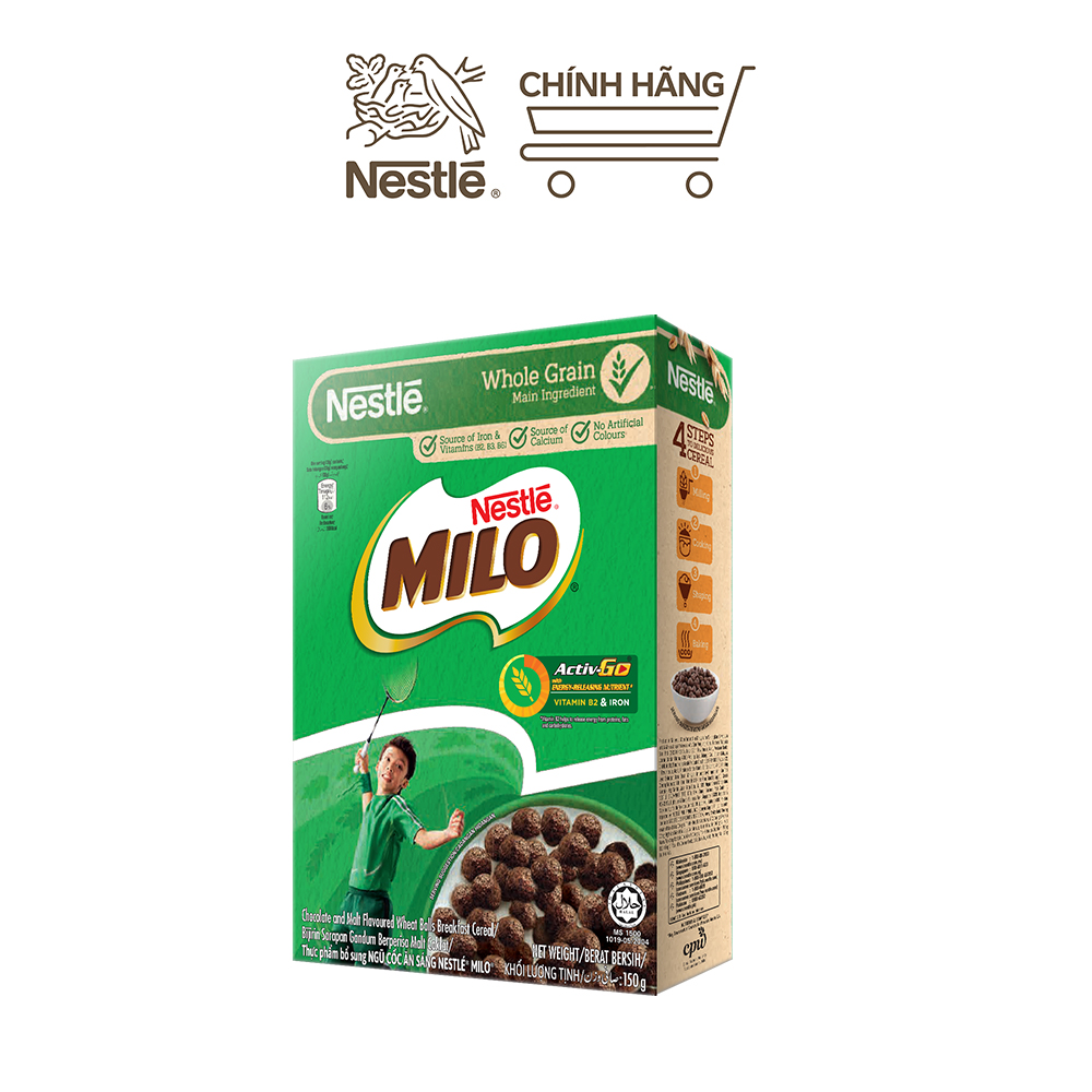 Combo 2 hộp ngũ cốc ăn sáng nestlé® milo®
