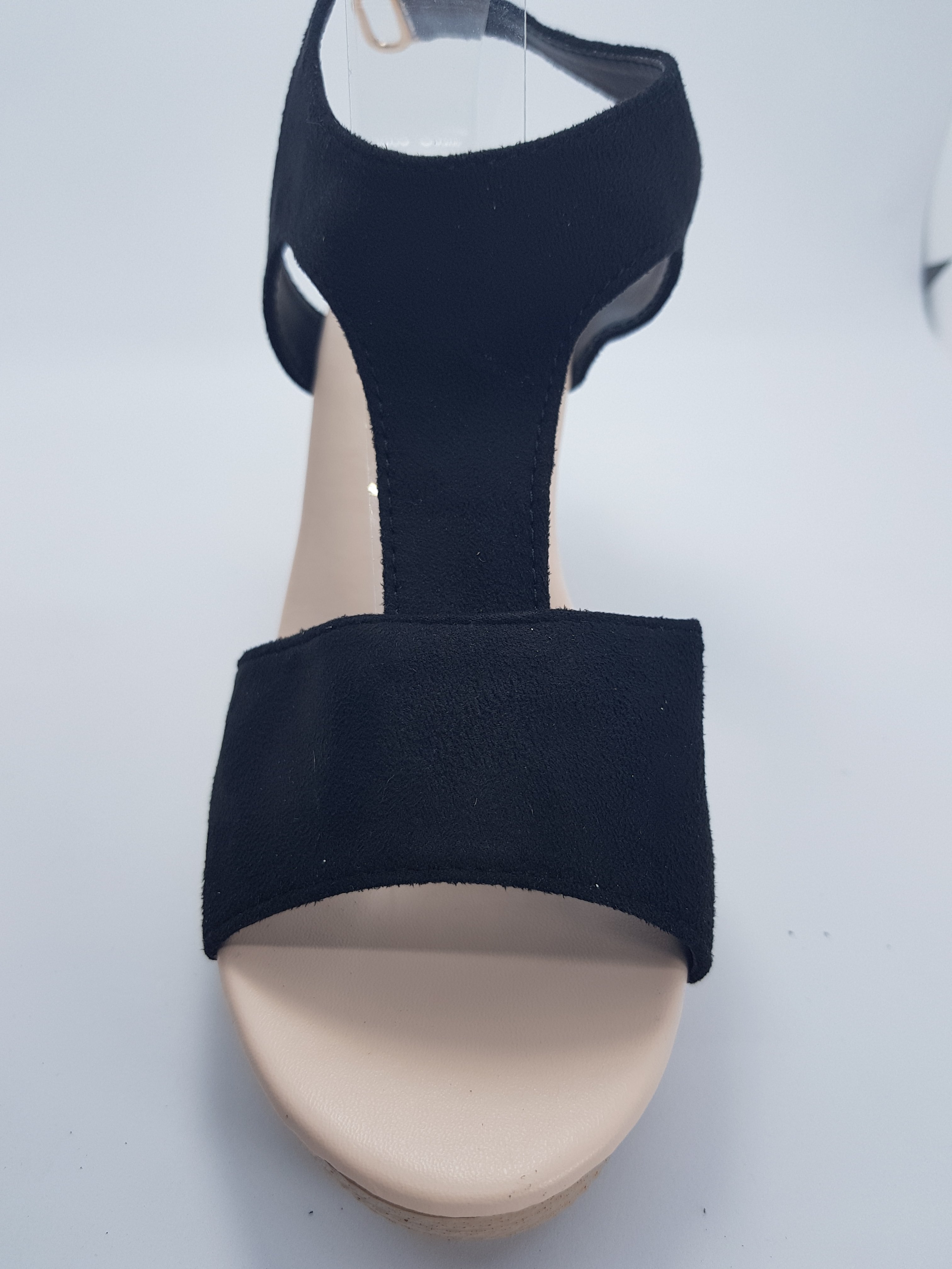 Sandal Đế Xuồng 9cm Chữ T