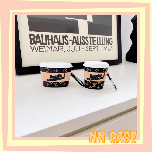Case Airpod 1/2/pro Hình Ly Coffee LV