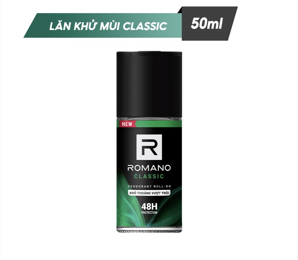 Combo 2 lăn khử mùi Romano Clasic 50ml (50mlx2)