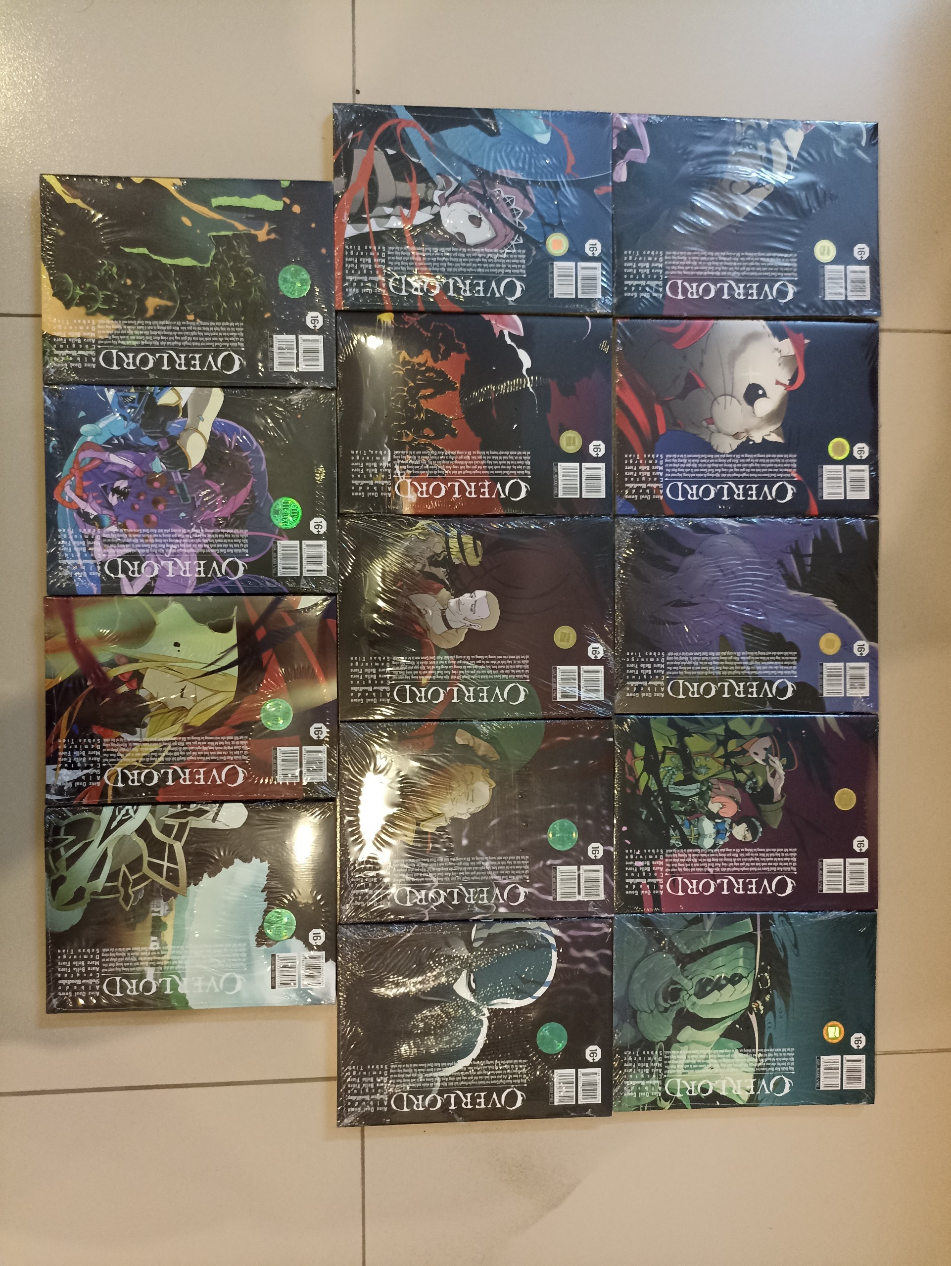 Combo - Overlord (Manga) - Volume 1 - 14
