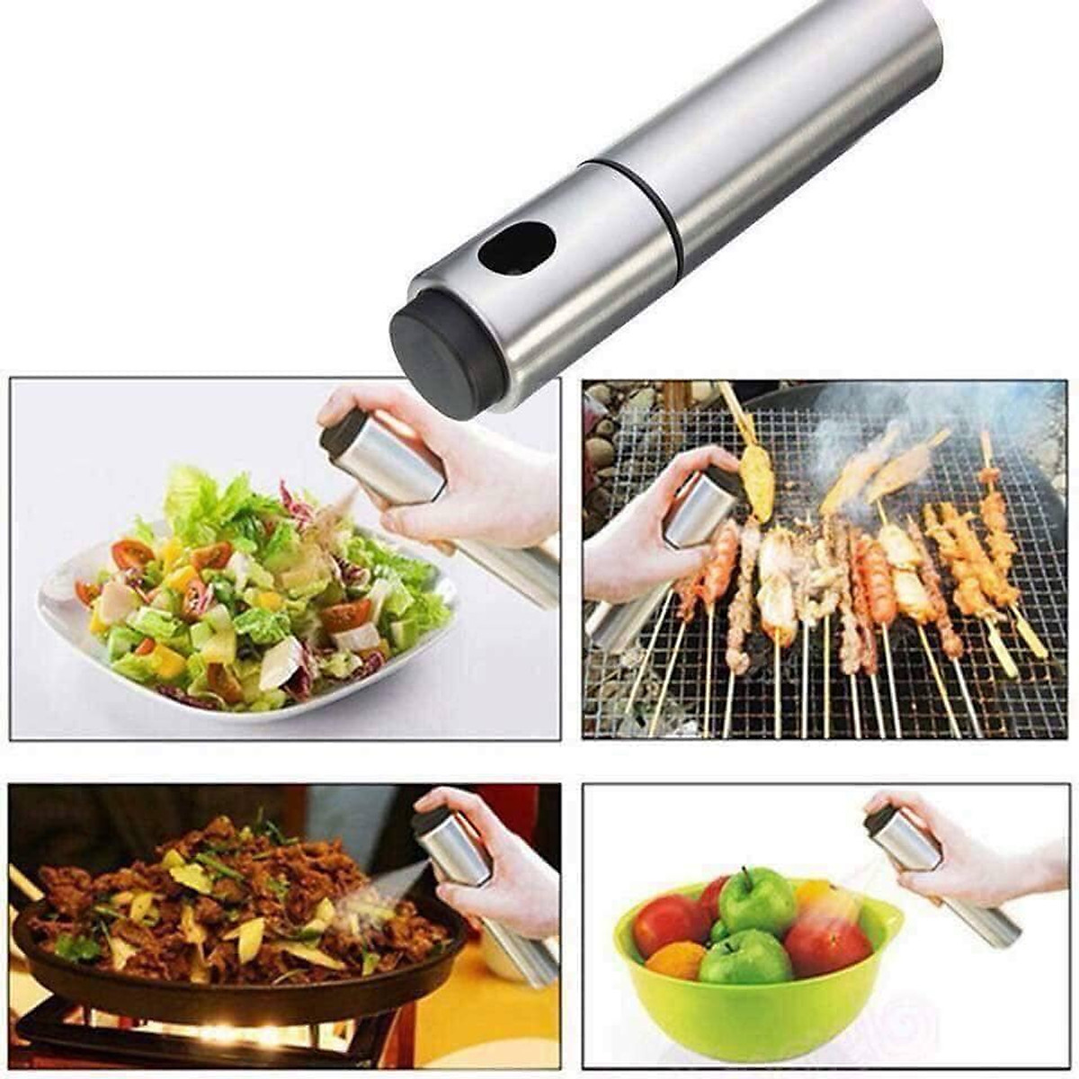 Bình Xịt Dầu Ăn Inox 304 Dung Tích 100Ml