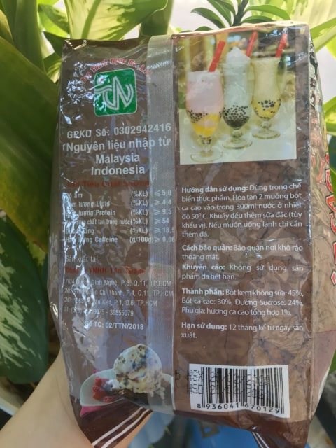 Bột Cacao Nguyên Chất MaLaysia - 500Gram