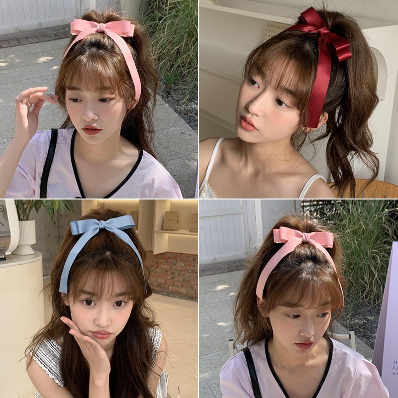 Kẹp/ Cột Tóc Nơ tiểu thư 2 tầng.