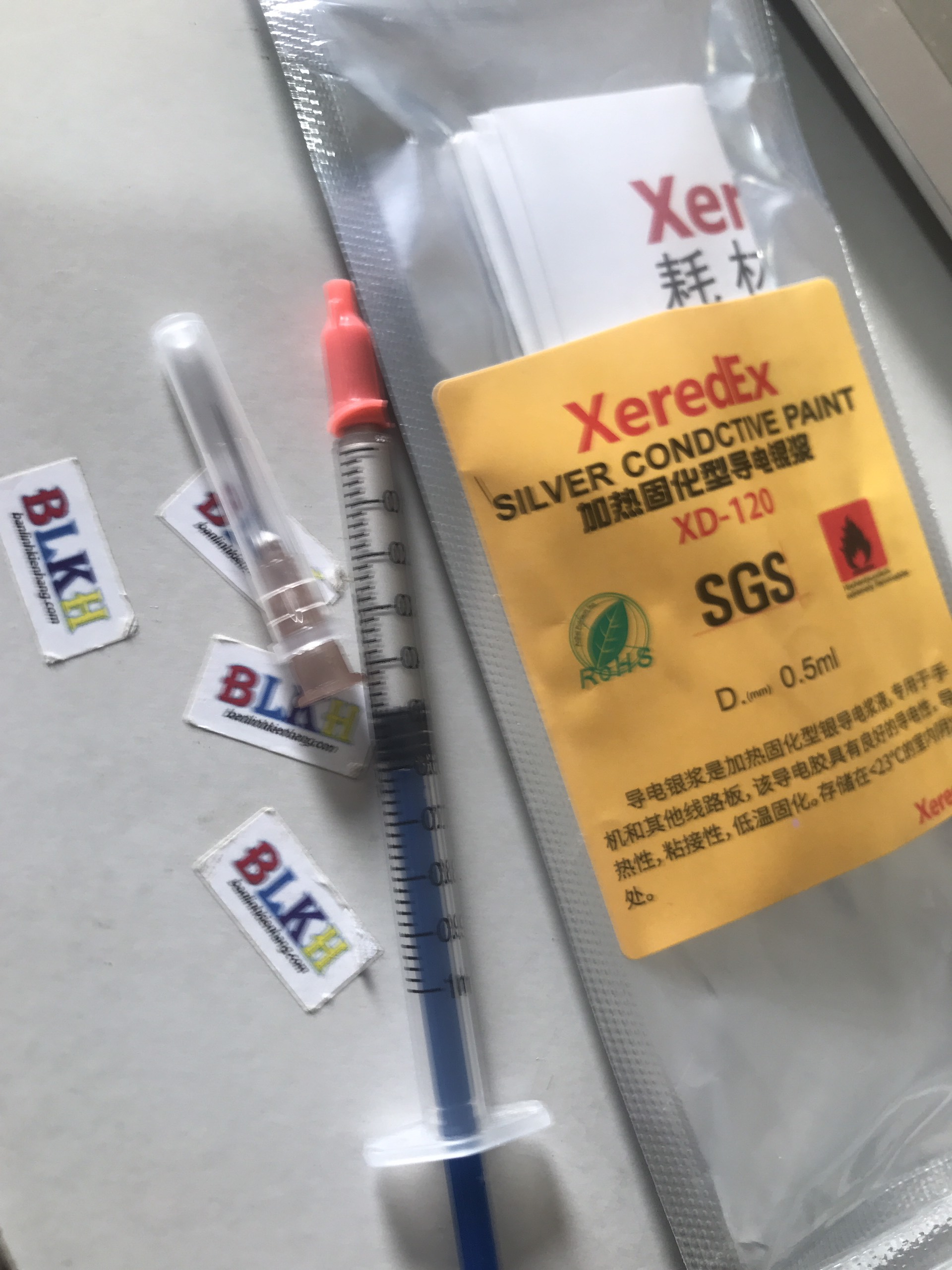 Keo Bạc Dẫn Điện 0.2ml 0.3ml 0.5ml 0.7ml - Bút Vẽ Mạch