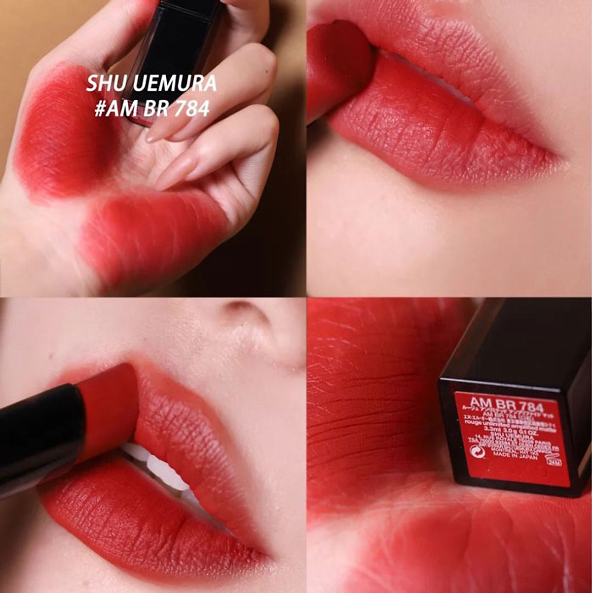 [ Chính Hãng ] Son SHU Uemura M RD 163 -570 - 784 - 785