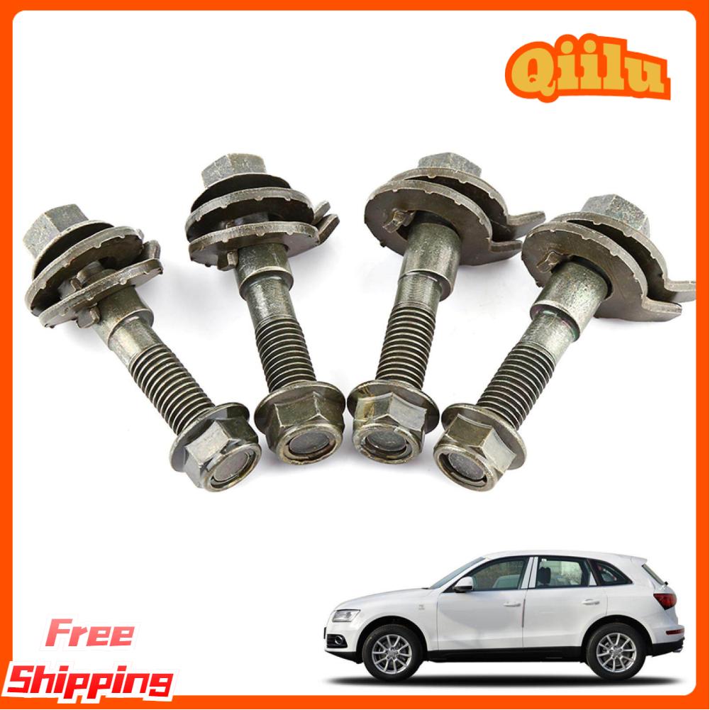 Vehicles Steel Four Wheel Alignment Adjustable Camber Kit Cam Bolt 4pcs 14mm