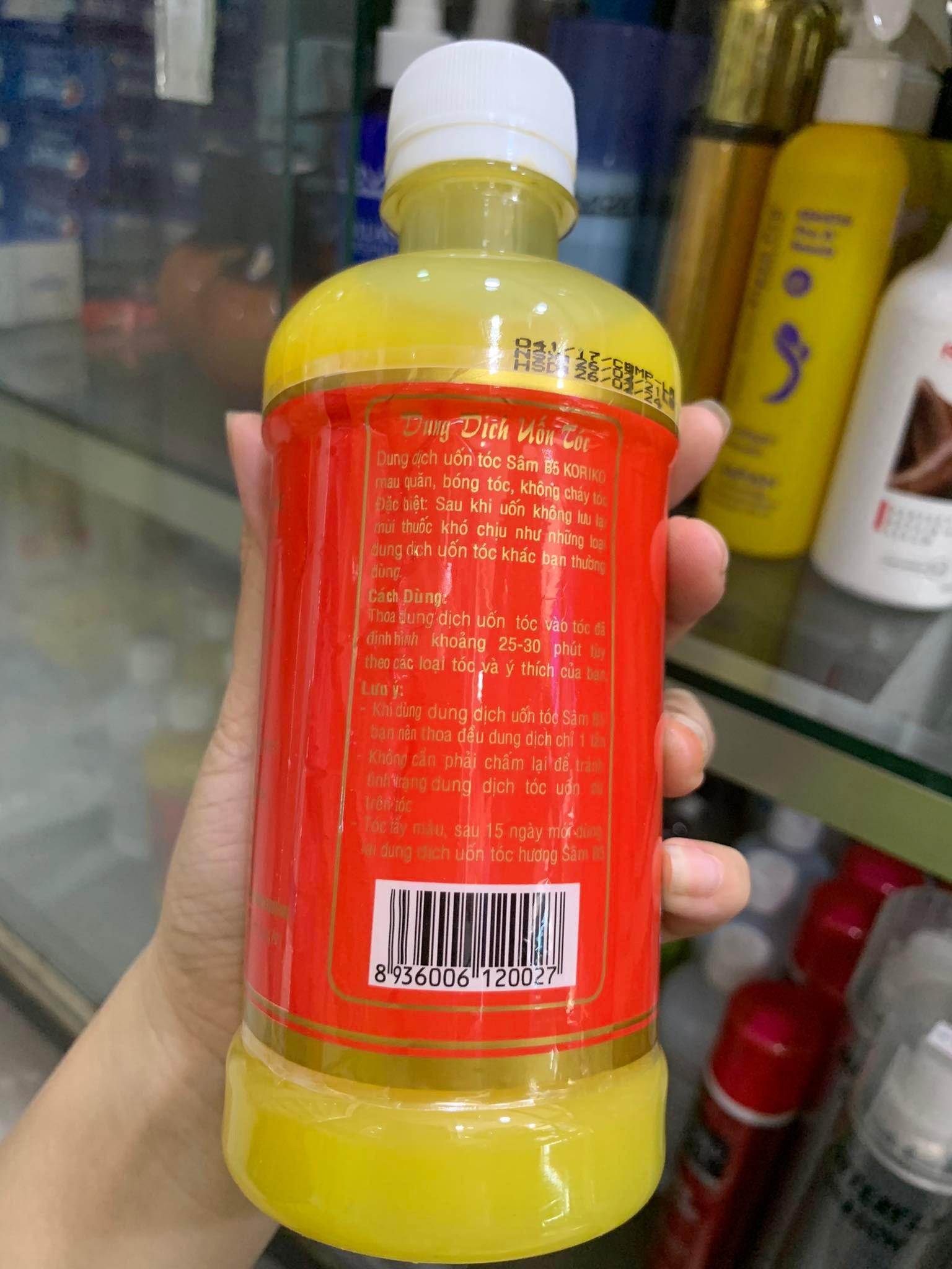 Dung dịch uốn tóc  KORIKO