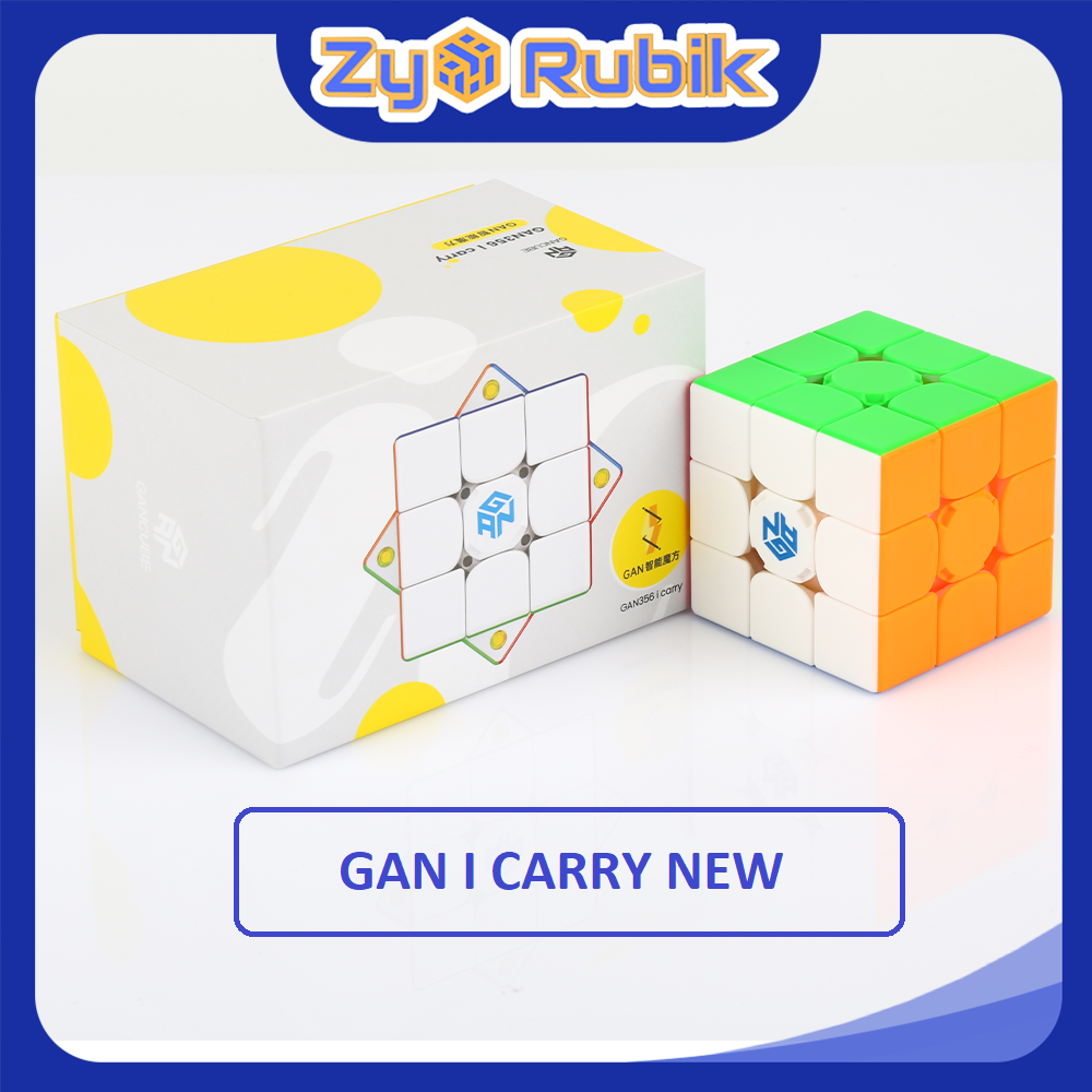 Rubik 3x3 Gan i Carry kết nối với điện thoại Stickerless Có Nam Châm Hộp