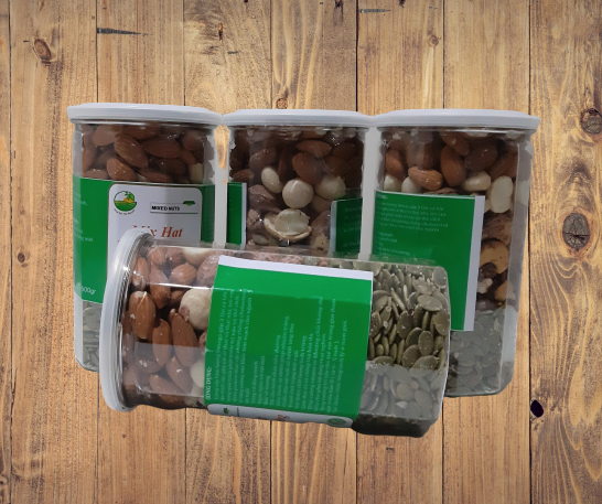 Hạt hỗn hợp - Mixed Nuts hộp 500g