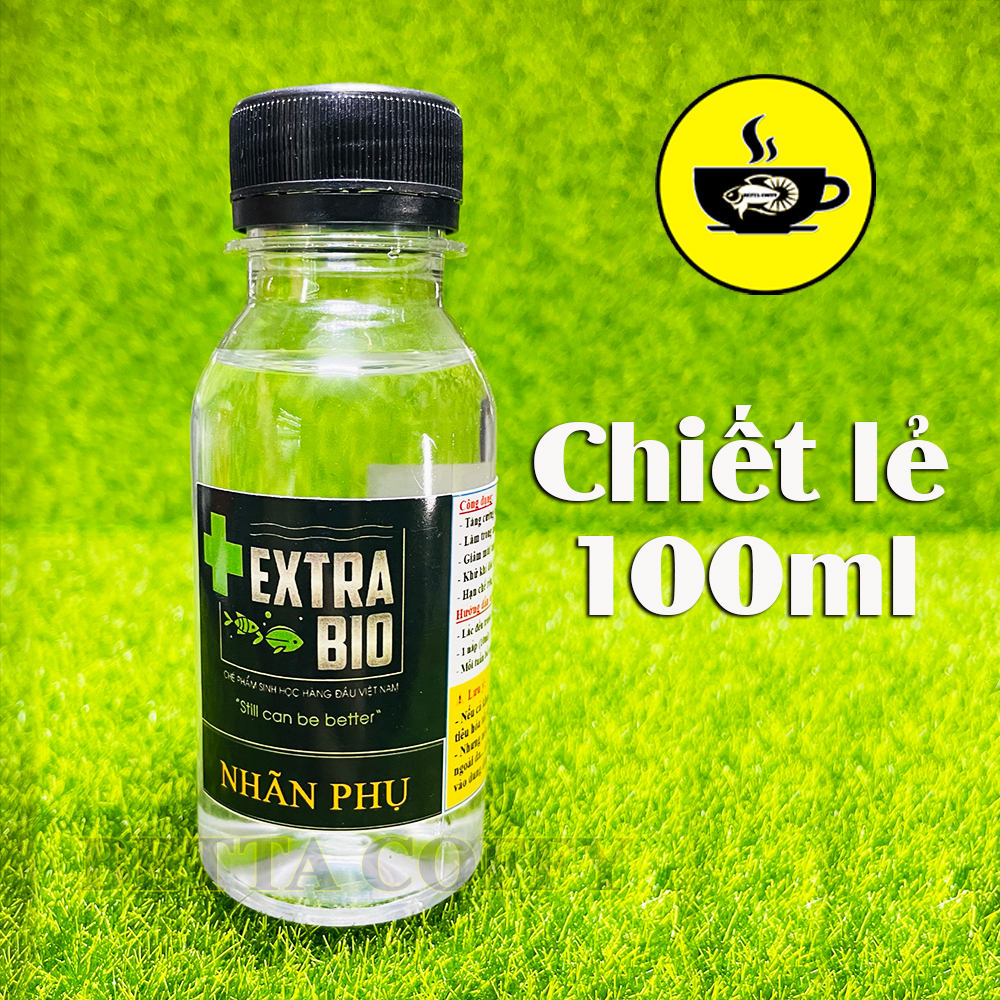 Men vi sinh EXTRA BIO  cao cấp cho hồ cá cảnh thuỷ sinh