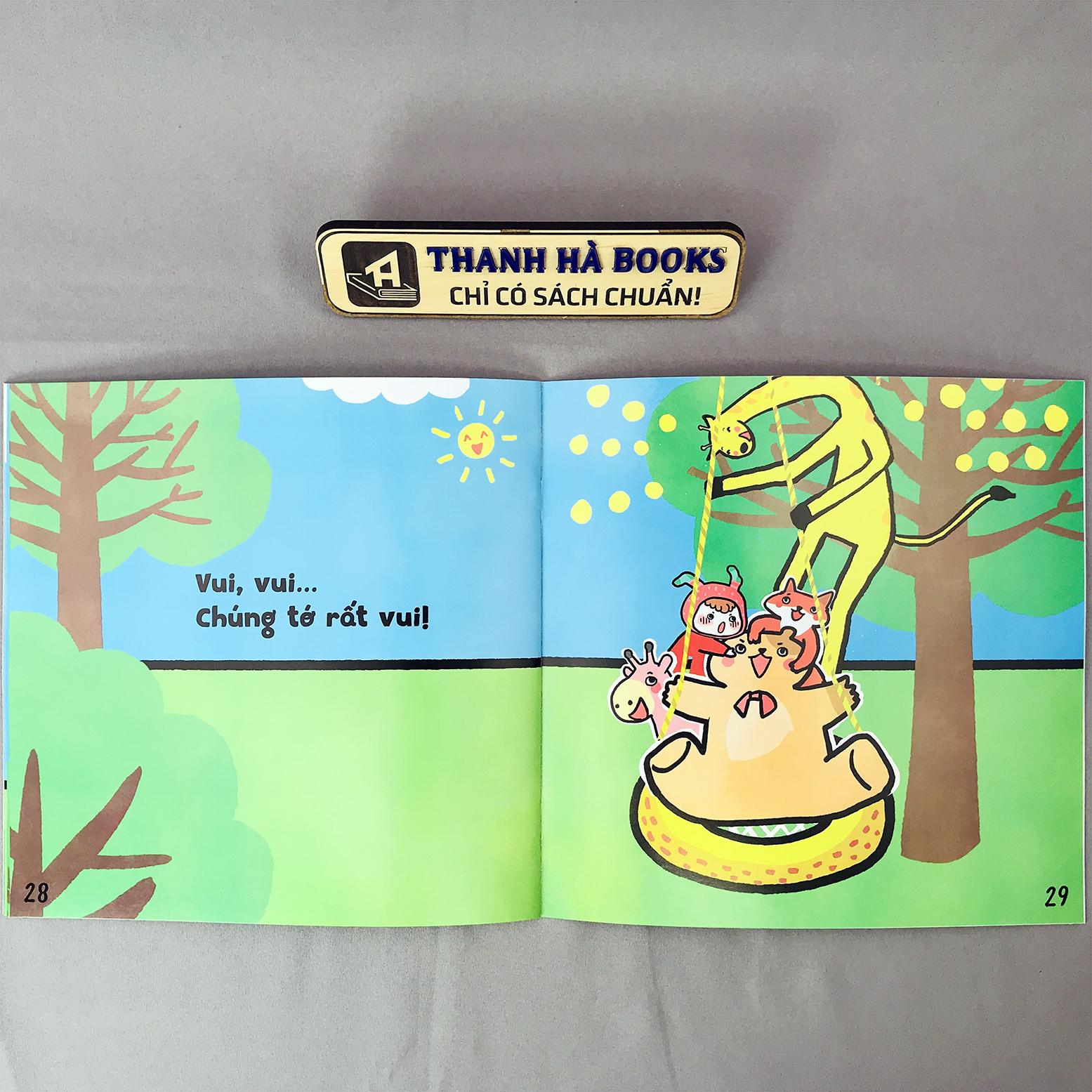 Sách - Ehon Bé Vui - Bé Khỏe (1-6 tuổi) - Chơi Xích Đu
