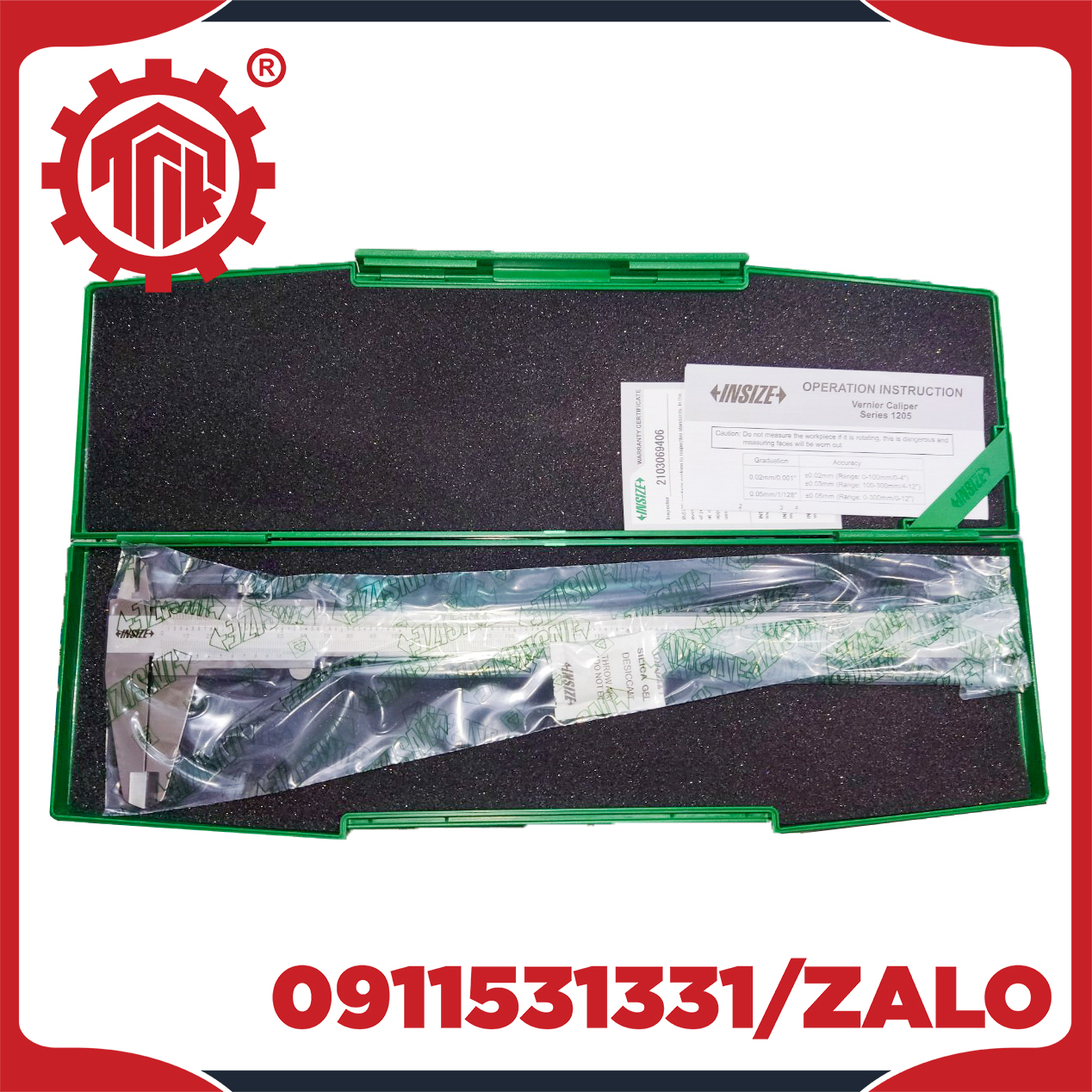 [HCM] THƯỚC CẶP CƠ KHÍ INSIZE, 1205-1502S, 1205-2002S, 1205-3002S TNKTOOLS.COM PHÂN PHỐI