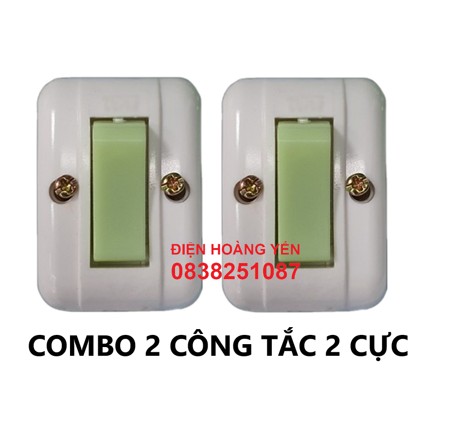 2 Công tắc điện (2 cực 3 cực)