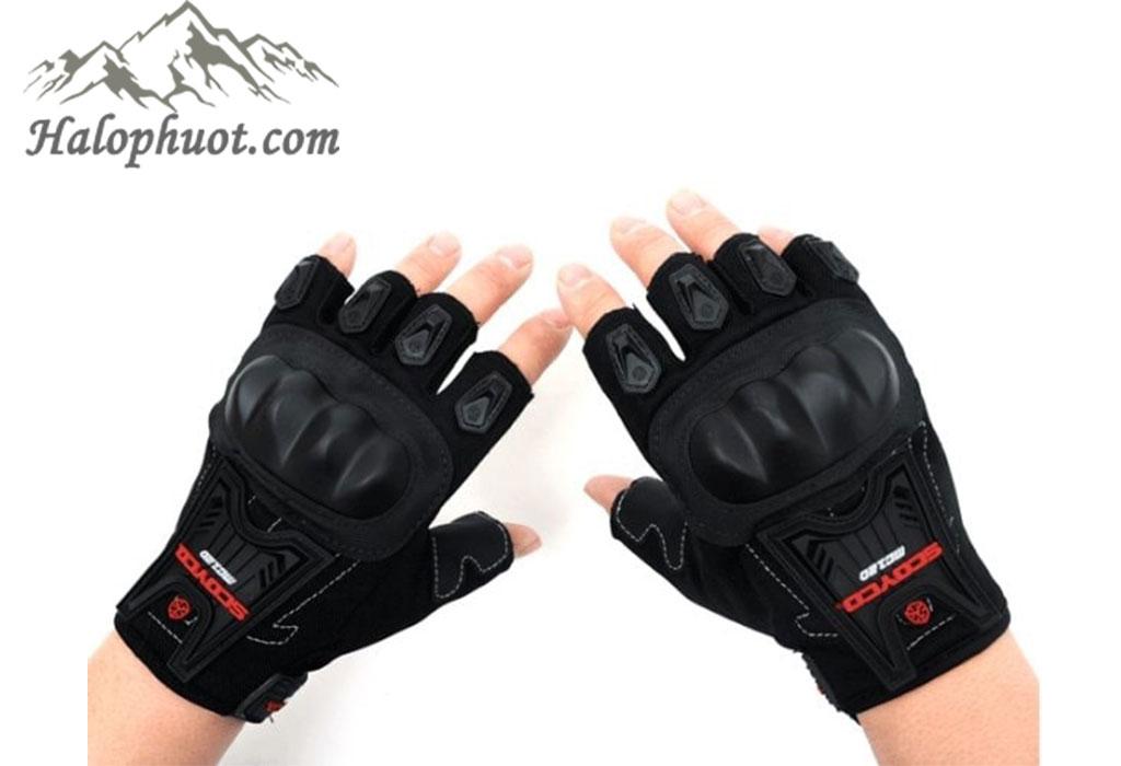 Găng tay xe máy hở ngón Scoyco MC12D