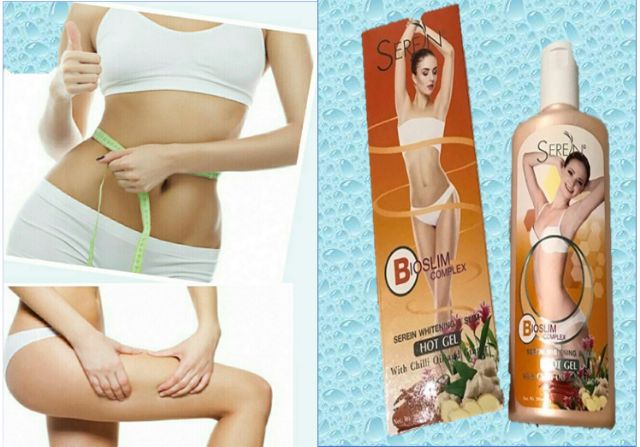 Gel tan mỡ bụng SEREN gừng ớt Thái Lan 200ml