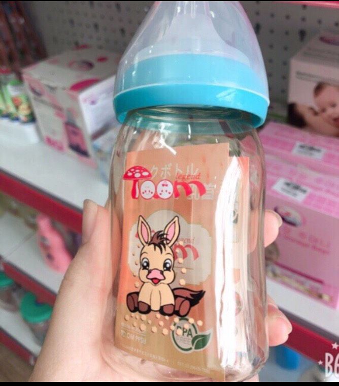 Bộ 2 bình sữa ppsu Toom 160ml và 240ml (có đủ 4 màu)
