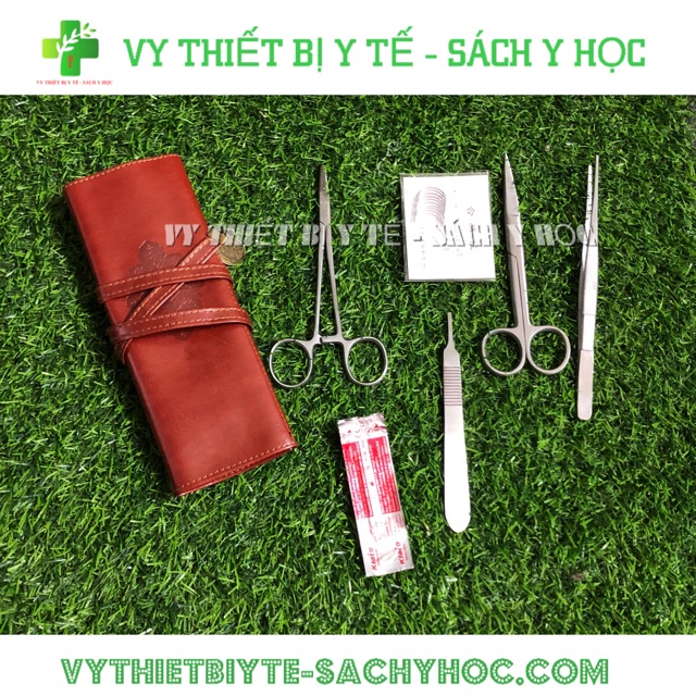 Bộ tiểu phẫu 5 món có bao da đựng