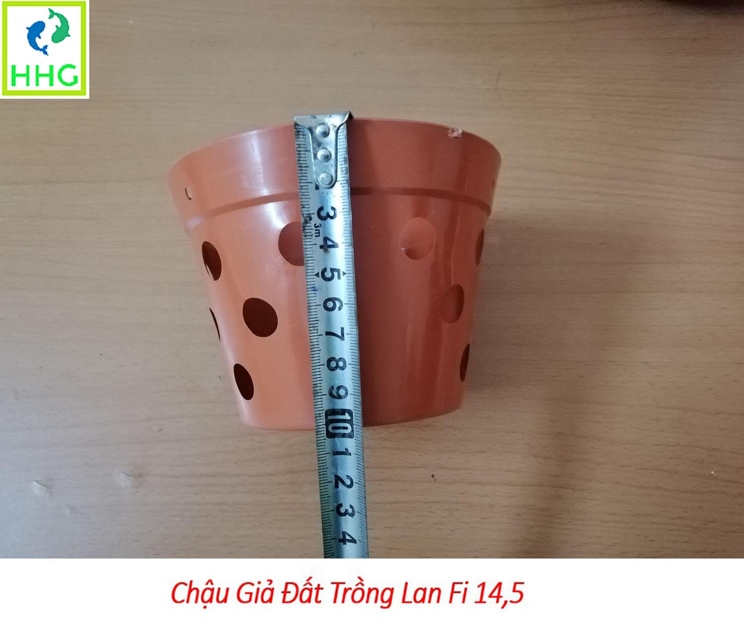 20 chậu giả đất trồng lan fi 14.5 - đường kính 14.5cm